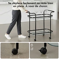 Desserte « Serena » - Noire