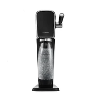 Machine à eau pétillante trousse de démarrage « Art » noire par SodaStream