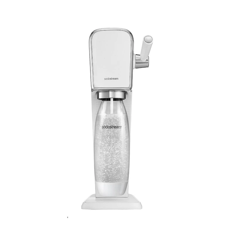 SodaStream Art White Sparkling Water Maker Starter Pack