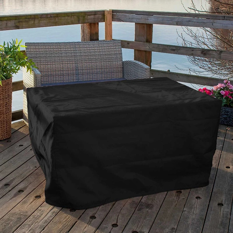 Firepit Fabric Cover, 45.7 x 30.7IN Rectangular
