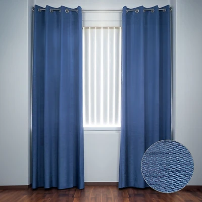 Silk Road Grommet Curtain
