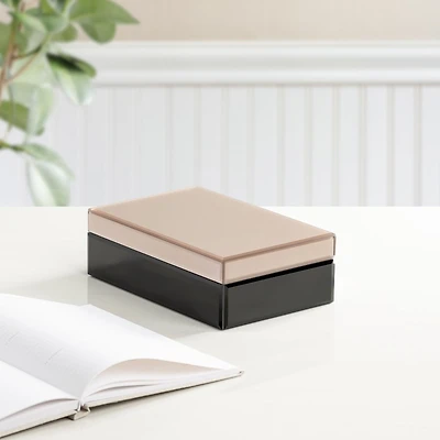 Allure 2 Tone Jewelry Storage Box by Torre & Tagus