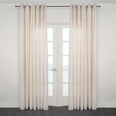 Rideau semi-transparent jacquard « Taranto »