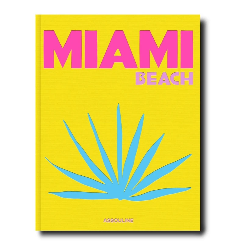 Assouline Miami Beach Beau livre de photographies décoratif 