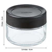 Trudeau Set of 12 Small Stacking Jars