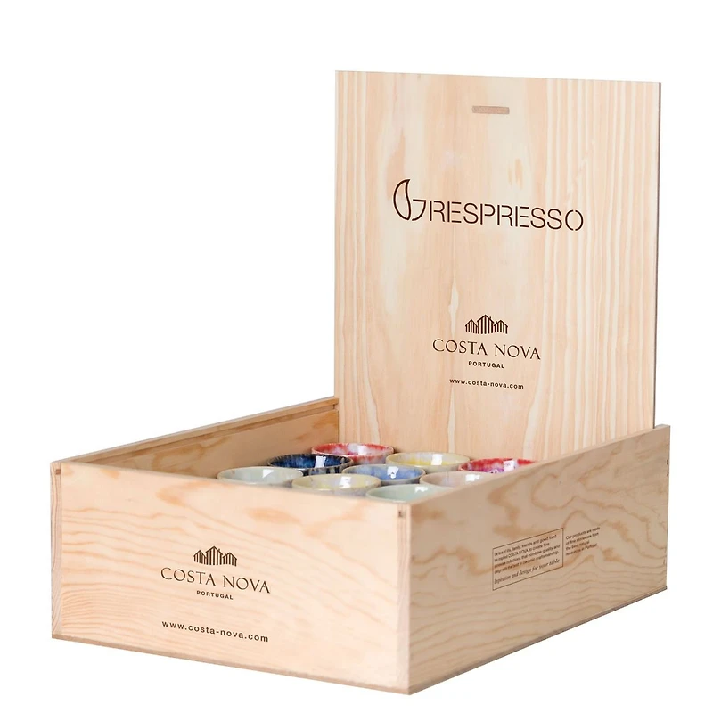 Grespresso Grey Espresso Cup by Costa Nova