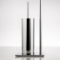 Vero Standing Toilet Paper & Brush Holder by Torre & Tagus