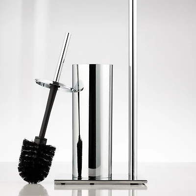 Vero Standing Toilet Paper & Brush Holder by Torre & Tagus