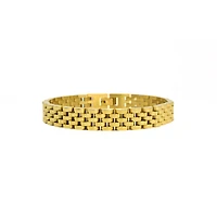 Luenzo Jubilee Gold Plated Bracelet