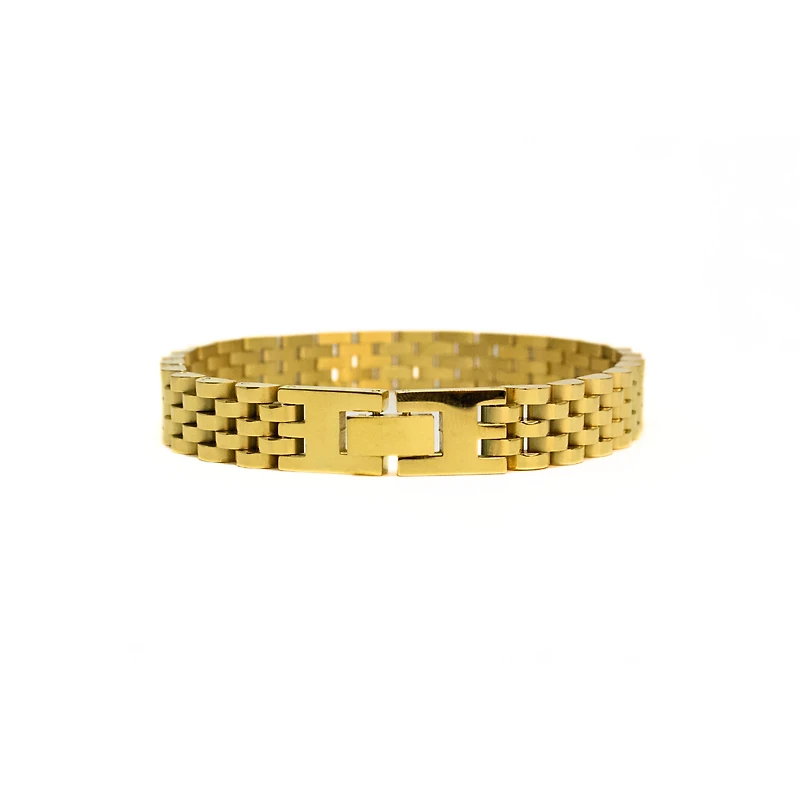 Luenzo Jubilee Gold Plated Bracelet