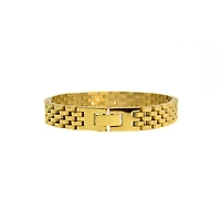 Luenzo Jubilee Gold Plated Bracelet