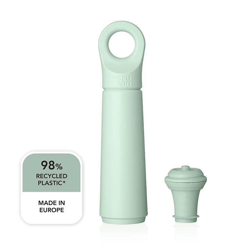 Wine Saver with Stopper - Jade