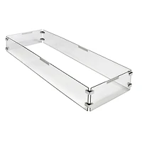 Fire Table Wind Guard - Rectangular