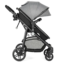 2 1 Foldable Pushchair Newborn Infant Baby Stroller