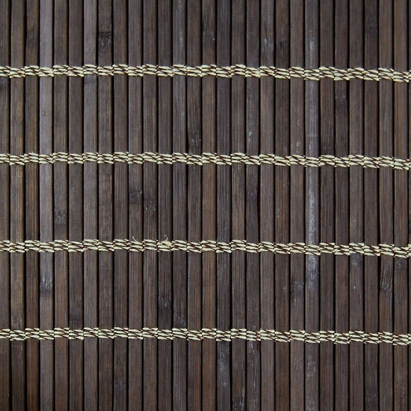 Bamboo Grommet Tier Set - Walnut (48" x 36")