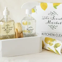 The Scented Market Kitchen Clean Box, 5 Pieces - Fresh Lemon