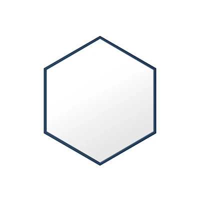 Astra Hexagonal Metal Frame Mirror