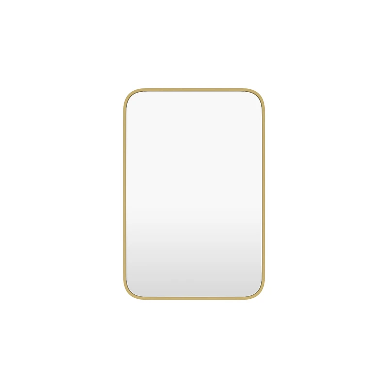 Calyx Rectangular Mirror With Rounded Corners