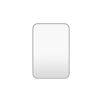 Calyx miroir rectangulaire avec coins arrondis