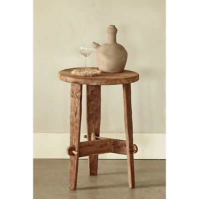 Rembrant Recycled Teak Side Table