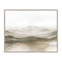 Over the Hills Hand painted Canvas