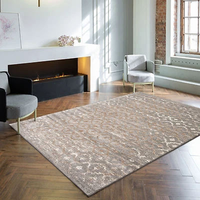 Nelson Grey Rug 5'3" x 7'3"