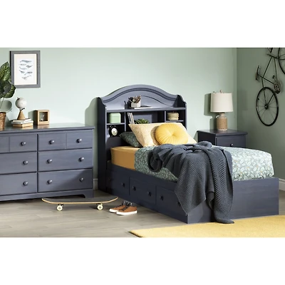 Summer Breeze 1-Drawer Nightstand - Blue