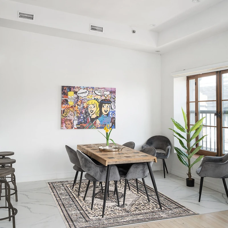 Bijani Ivory Rug - 63" x 87"