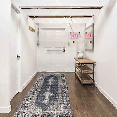 Bijani Blue Rug - 31" x 98"