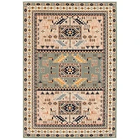 Tapis Shiraz vert