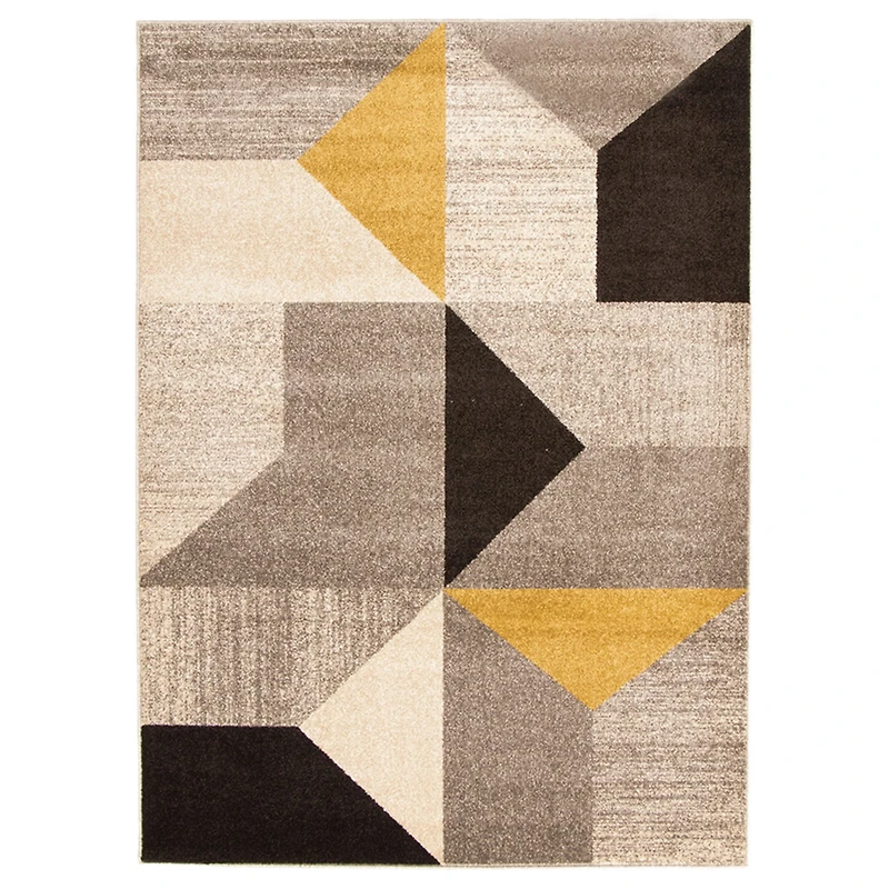 Luxor Grey/Gold Rug