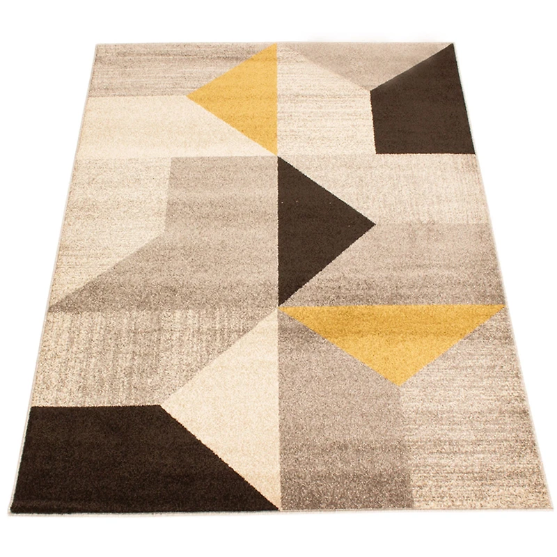 Luxor Grey/Gold Rug
