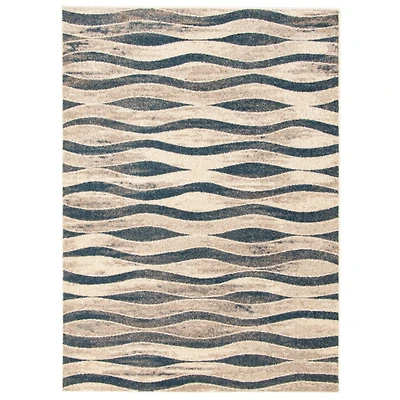 Mandalay Ivory/Blue Rug