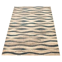 Mandalay Ivory/Blue Rug