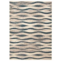 Mandalay Ivory/Blue Rug