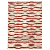 Mandalay Ivory/Red Rug