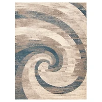 Mirage Ivory/Blue Rug