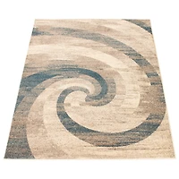 Mirage Ivory/Blue Rug