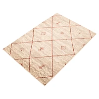 Caby Ivory/Red Rug
