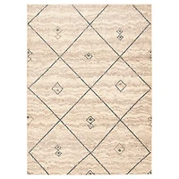 Caby Ivory/Blue Rug