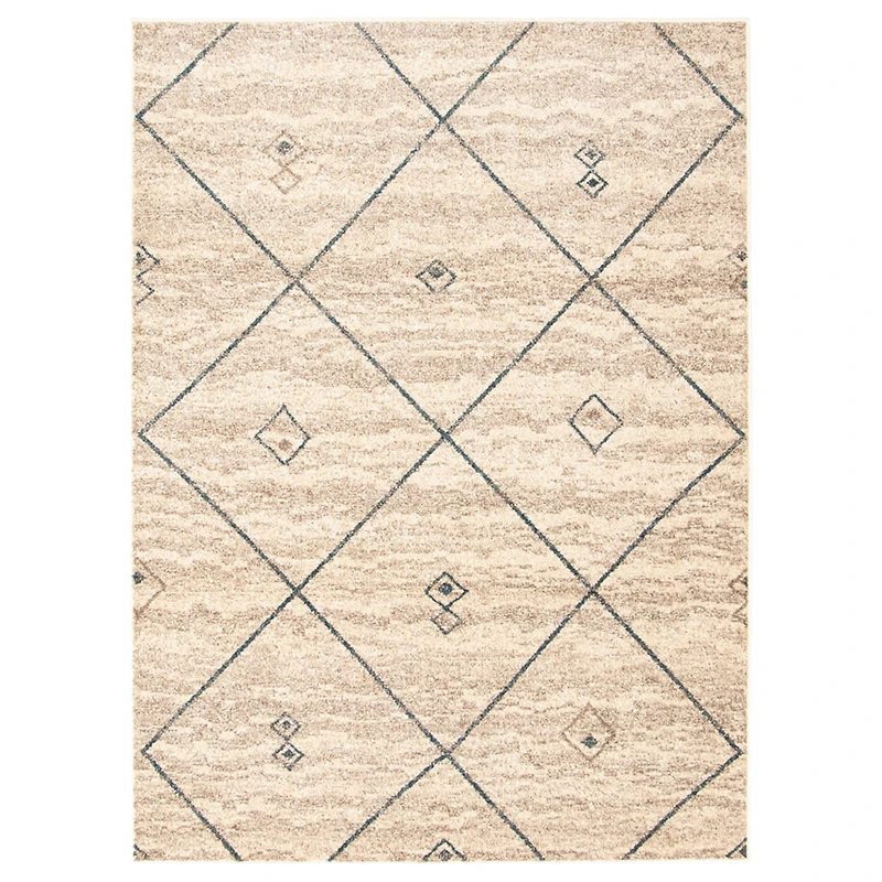 Caby Ivory/Blue Rug