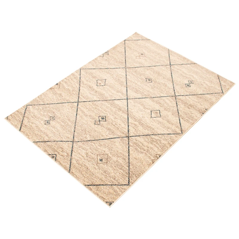 Caby Ivory/Blue Rug