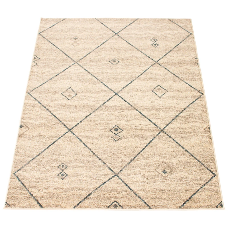 Caby Ivory/Blue Rug