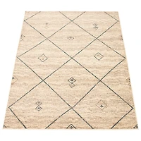Caby Ivory/Blue Rug