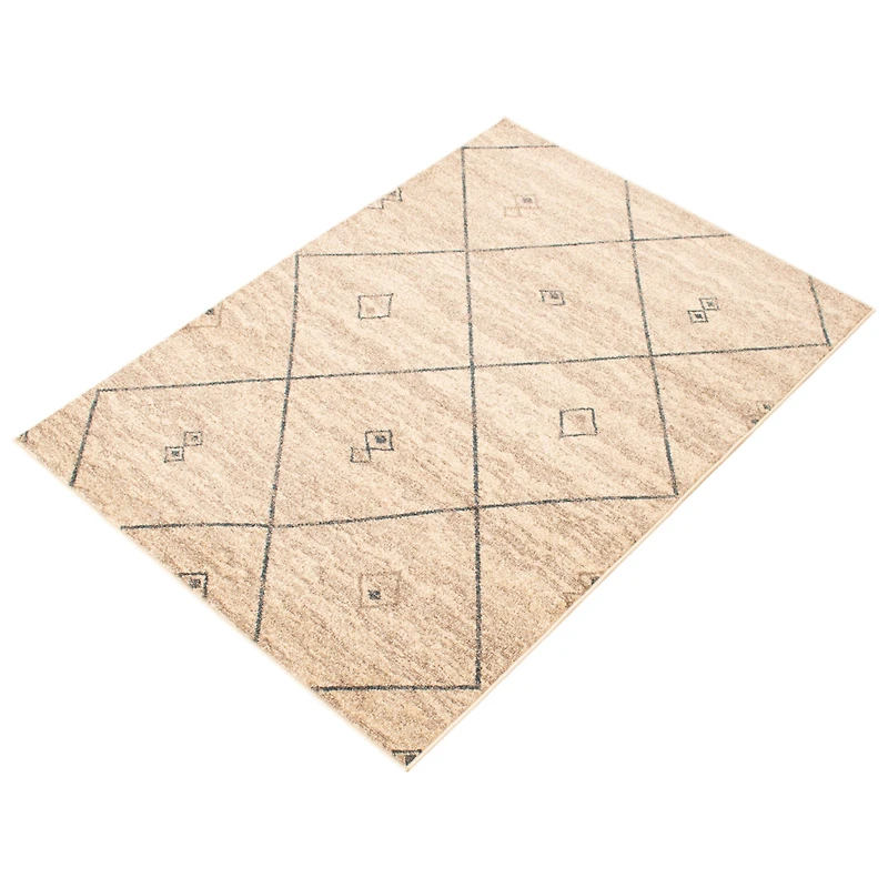 Caby Ivory/Blue Rug