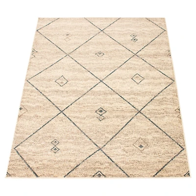 Caby Ivory/Blue Rug