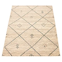 Caby Ivory/Blue Rug
