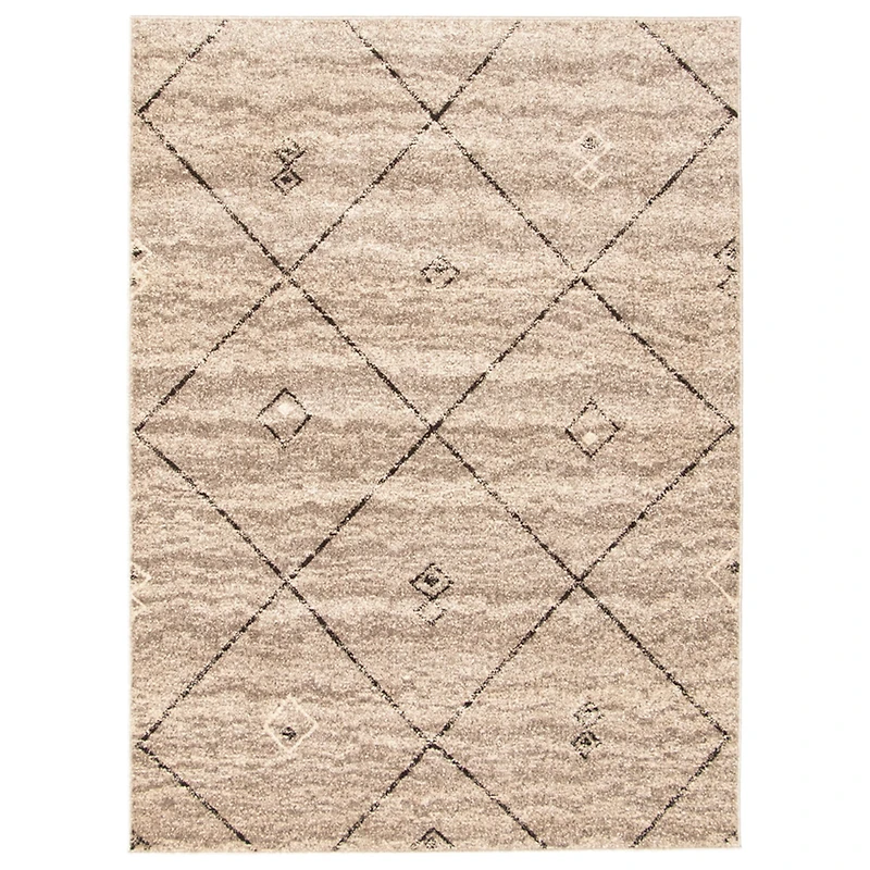 Caby Grey/Brown Rug