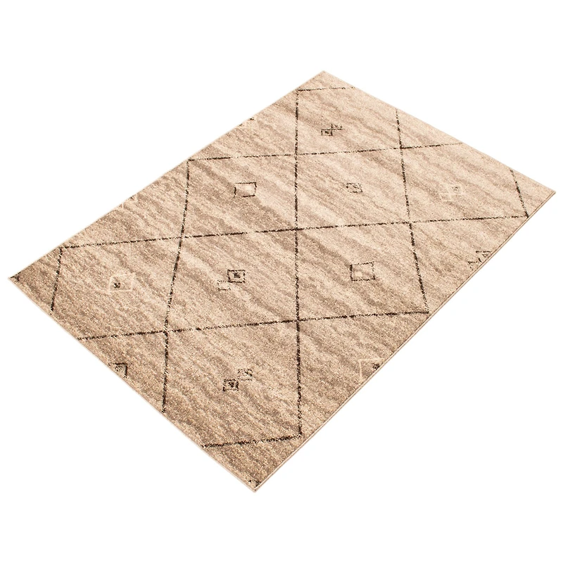 Caby Grey/Brown Rug