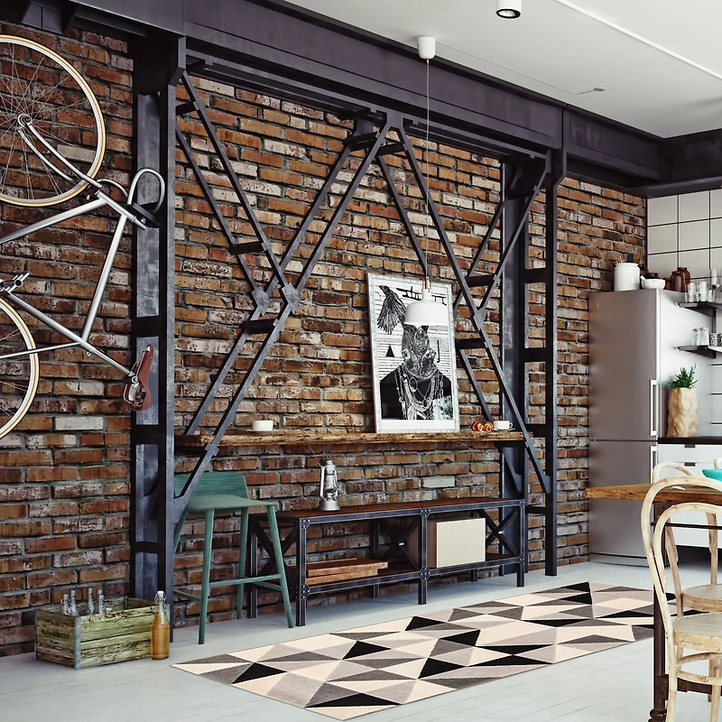 Geod Black Rug